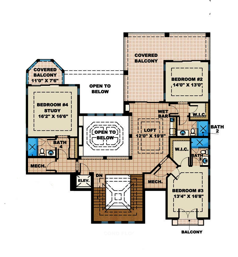 Floor Plan Third Story
