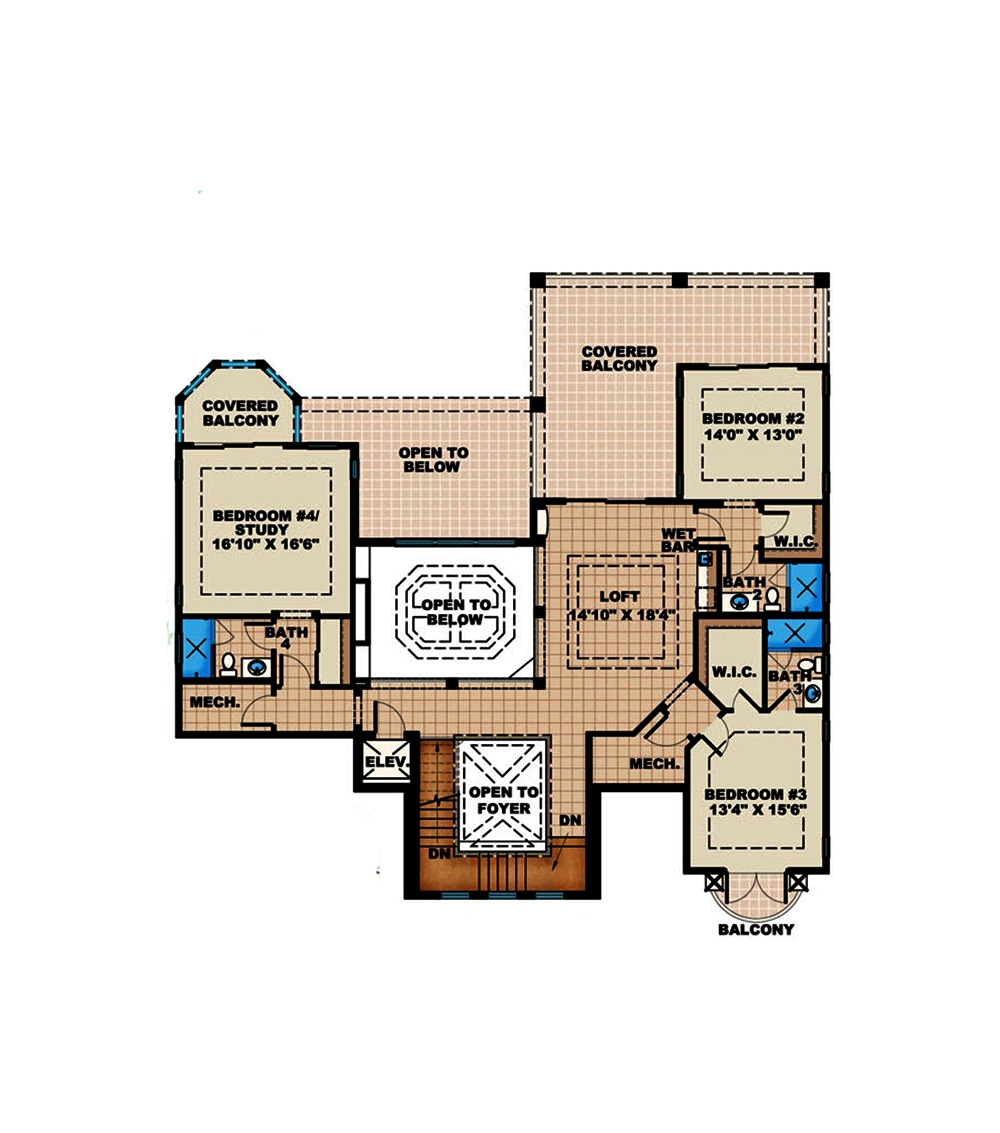 Floor Plan Third Story