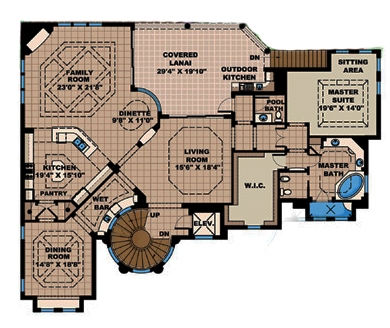 Floor Plan Upper Level