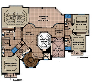 Floor Plan Third Story