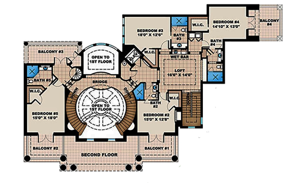 Floor Plan Upper Level
