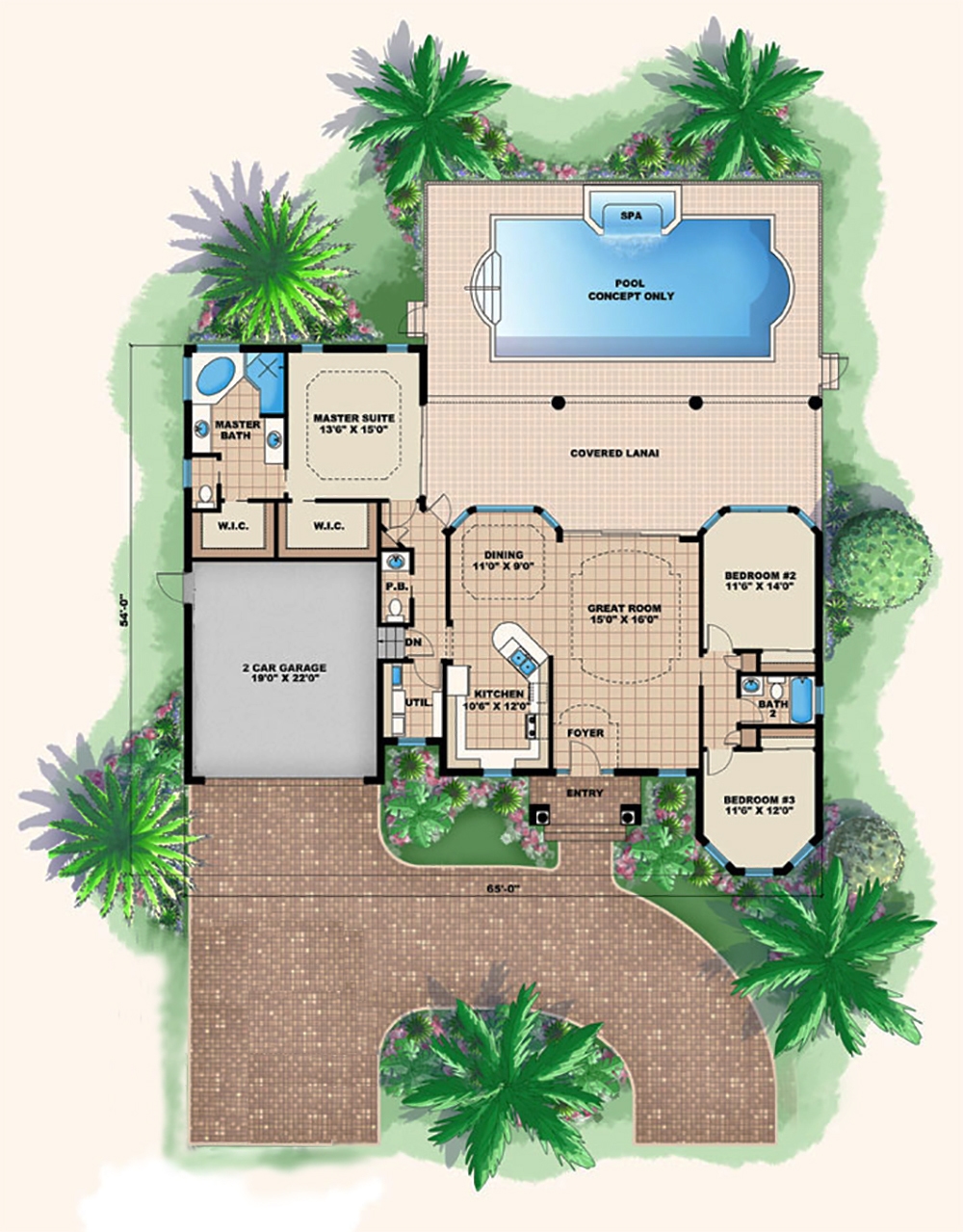 Floor Plan Main Level