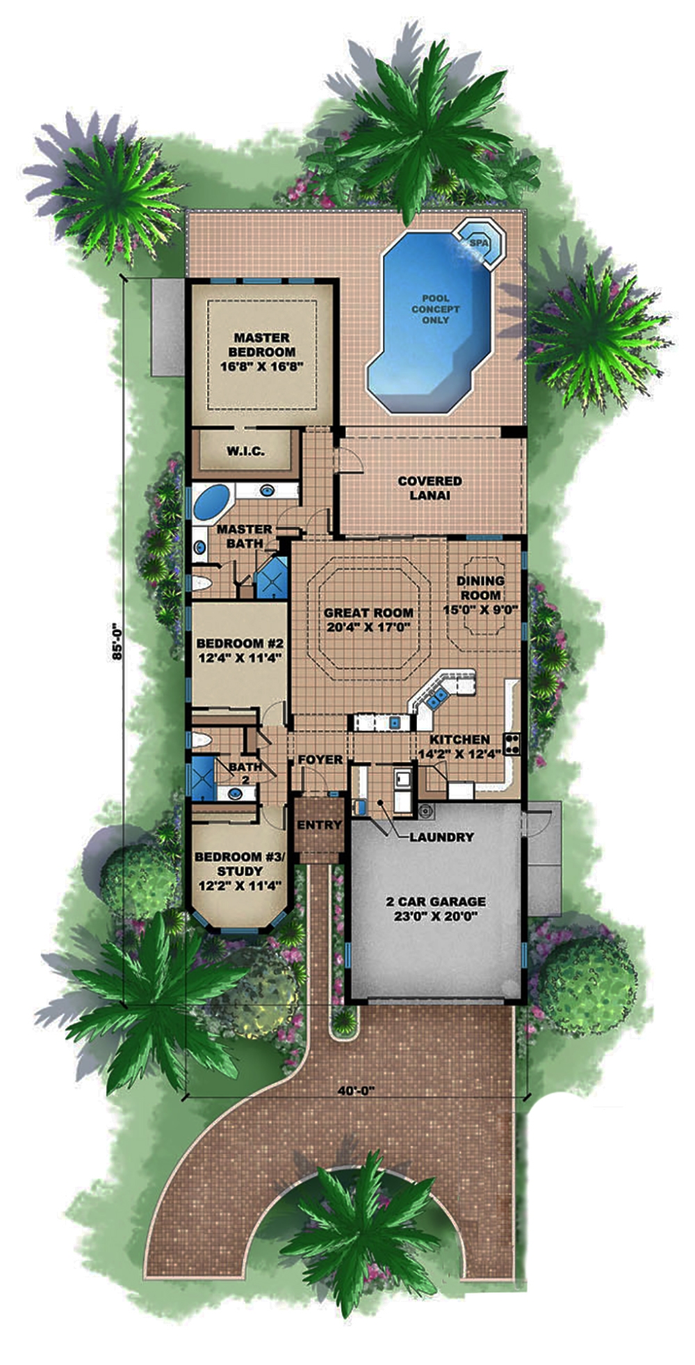 Floor Plan Main Level