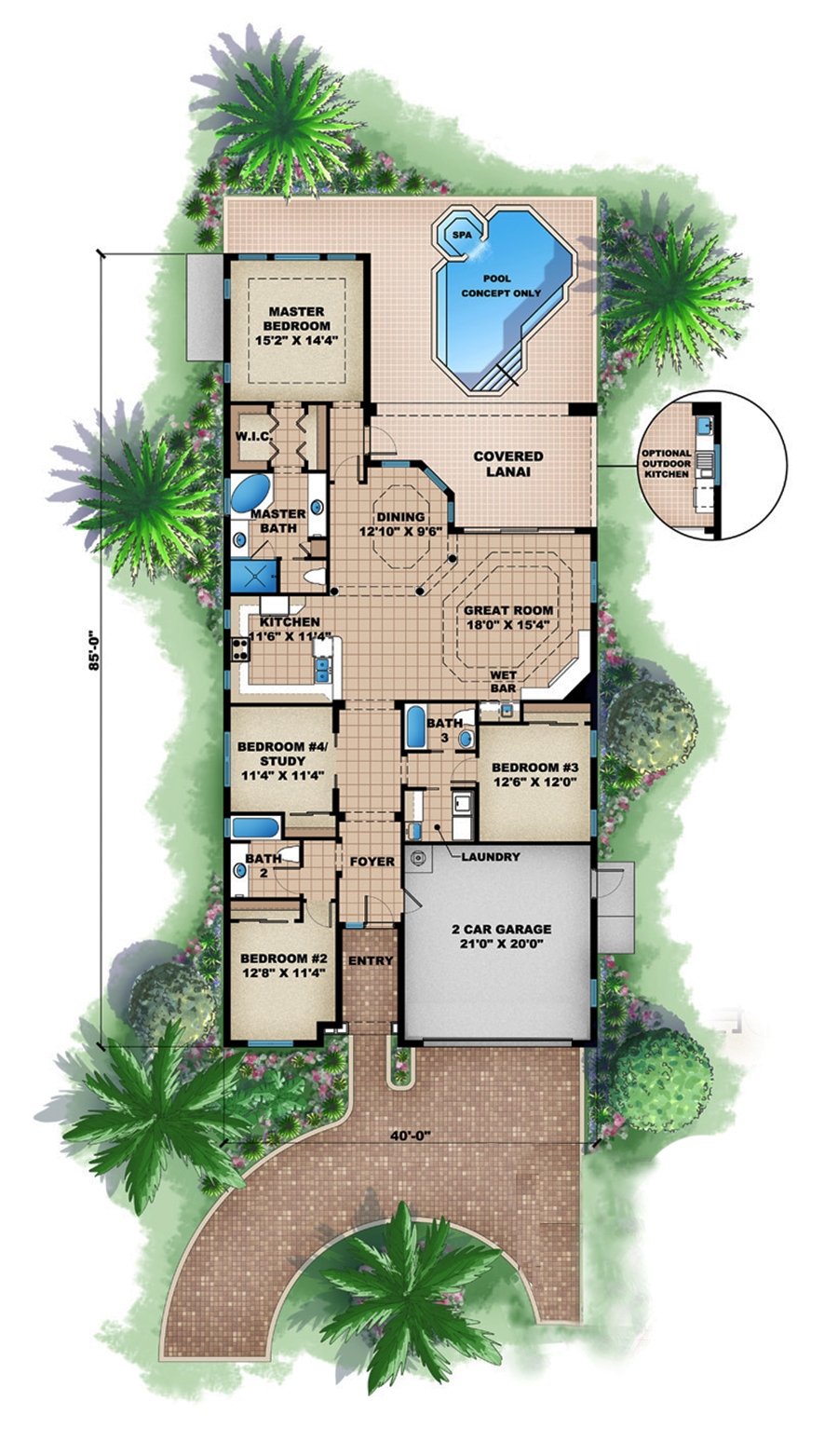 Floor Plan Main Level