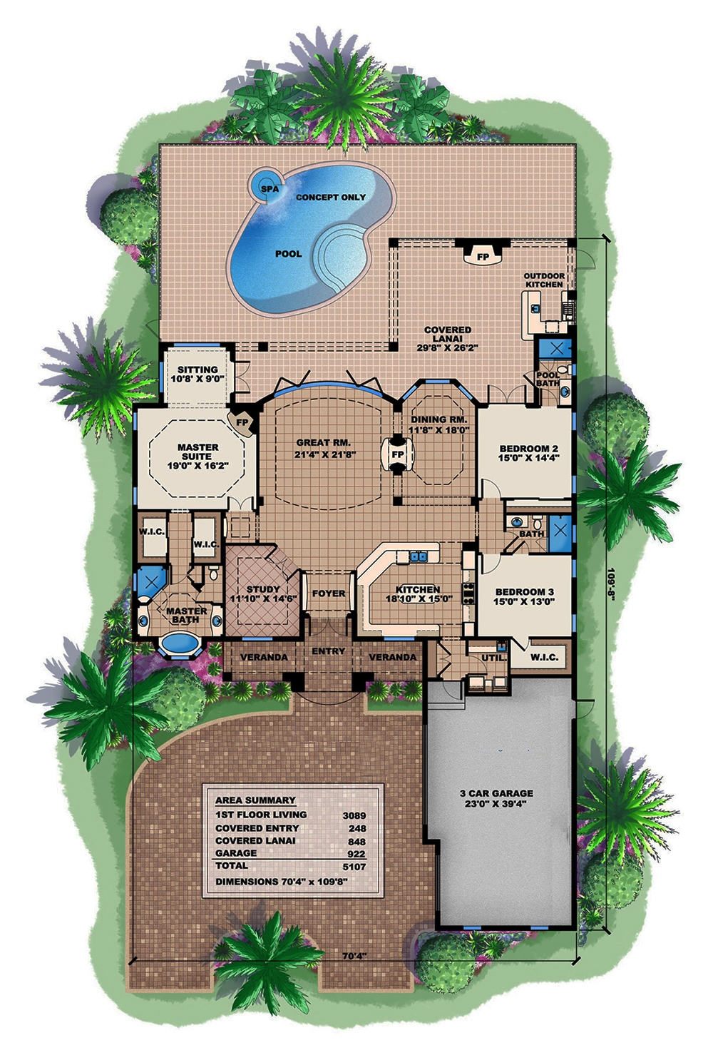 Floor Plan Main Level