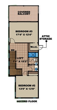 Floor Plan Upper Level