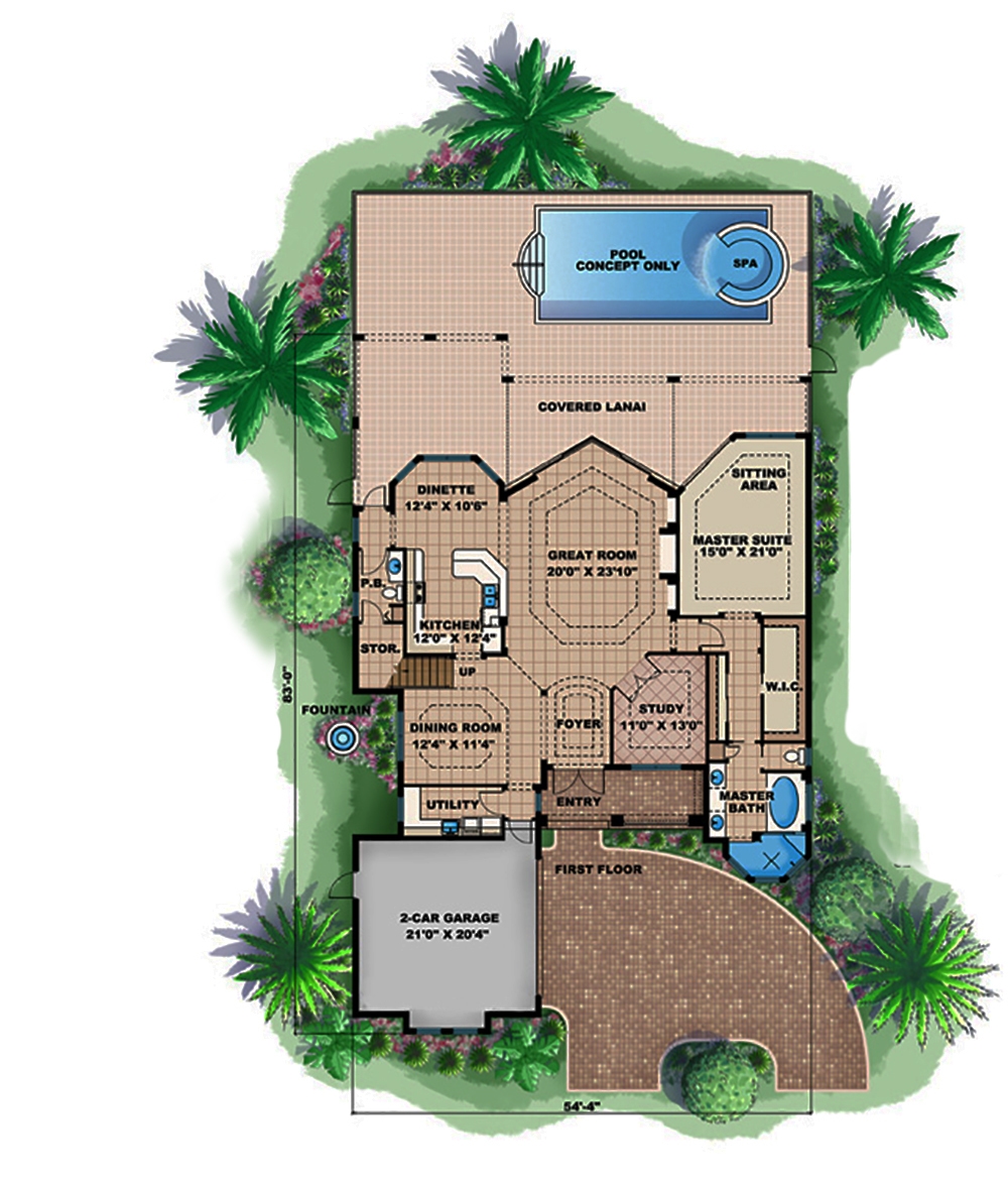 Floor Plan Main Level