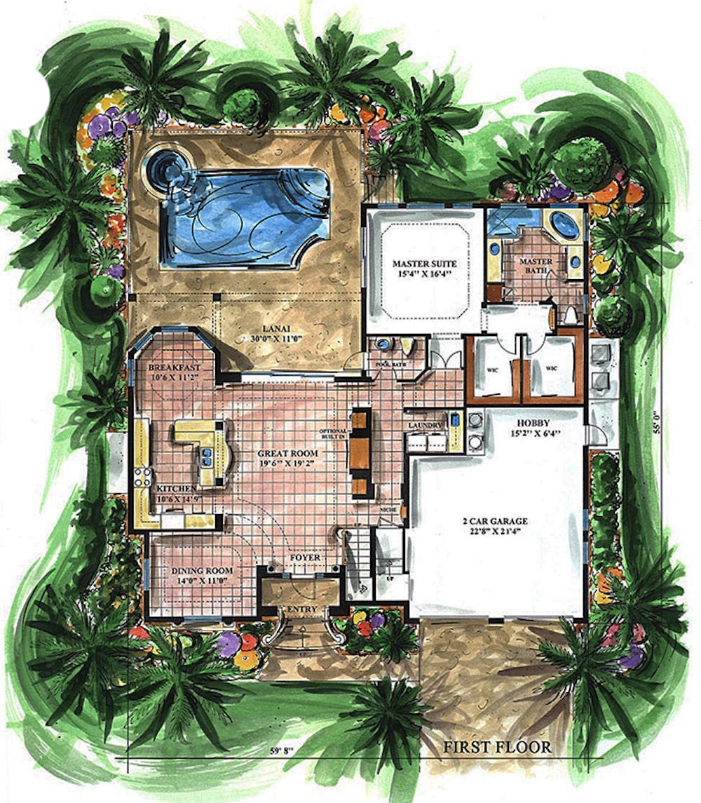 Floor Plan Main Level