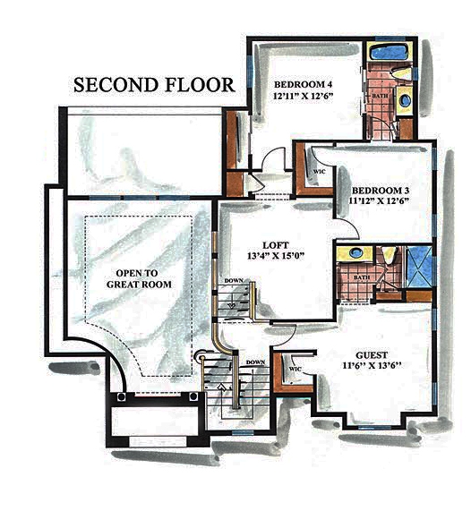 Floor Plan Upper Level