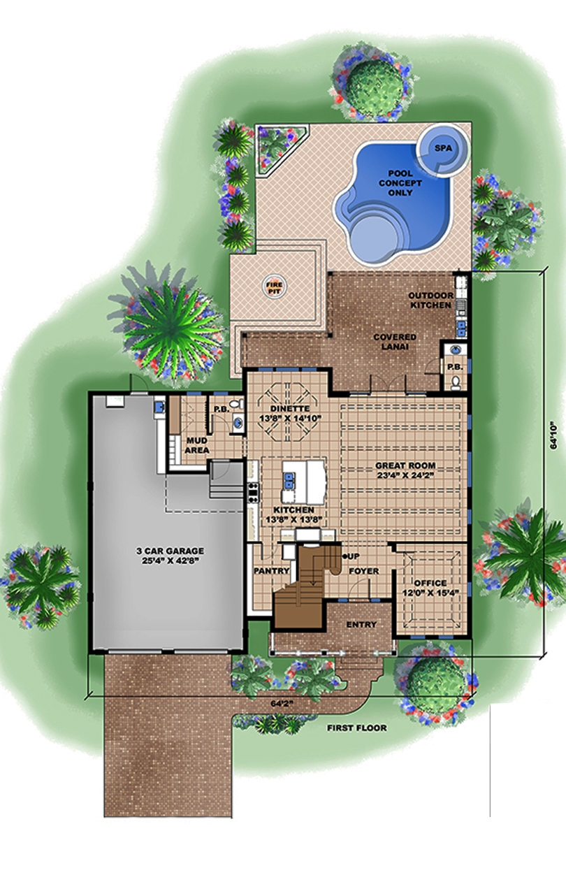 Floor Plan Main Level