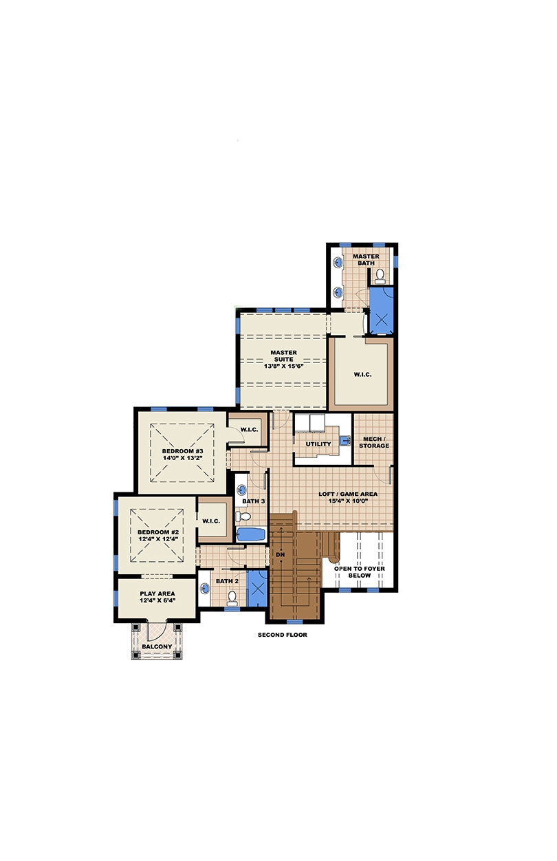 Floor Plan Upper Level