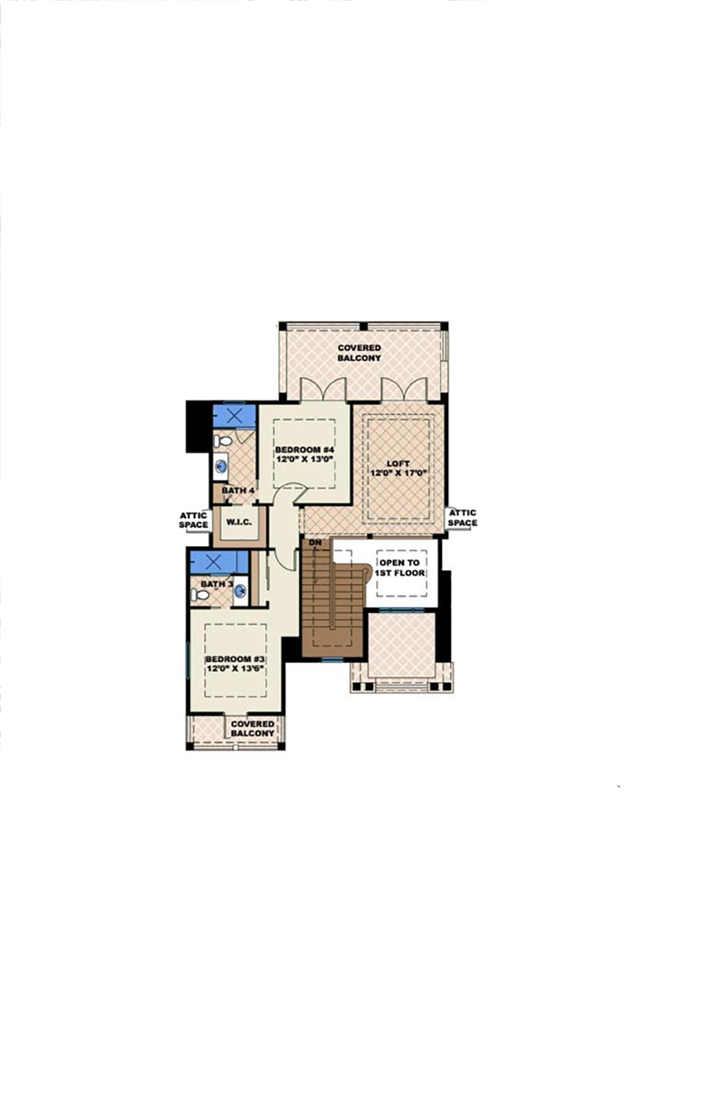 Floor Plan Upper Level