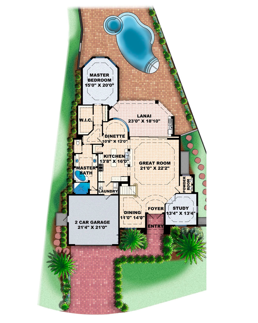 Floor Plan Main Level