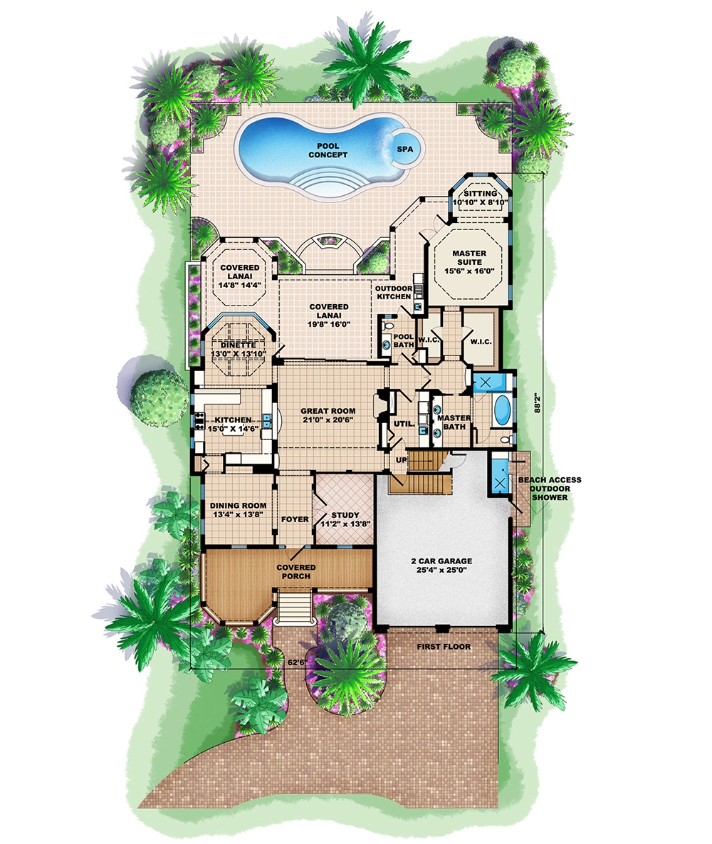 Floor Plan Main Level