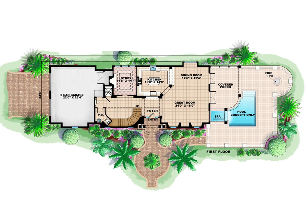 Floor Plan Main Level