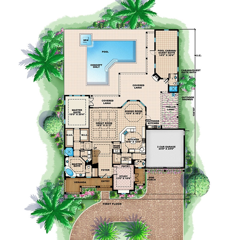 Floor Plan Main Level