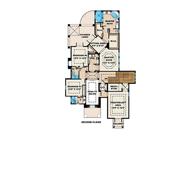 Floor Plan Upper Level