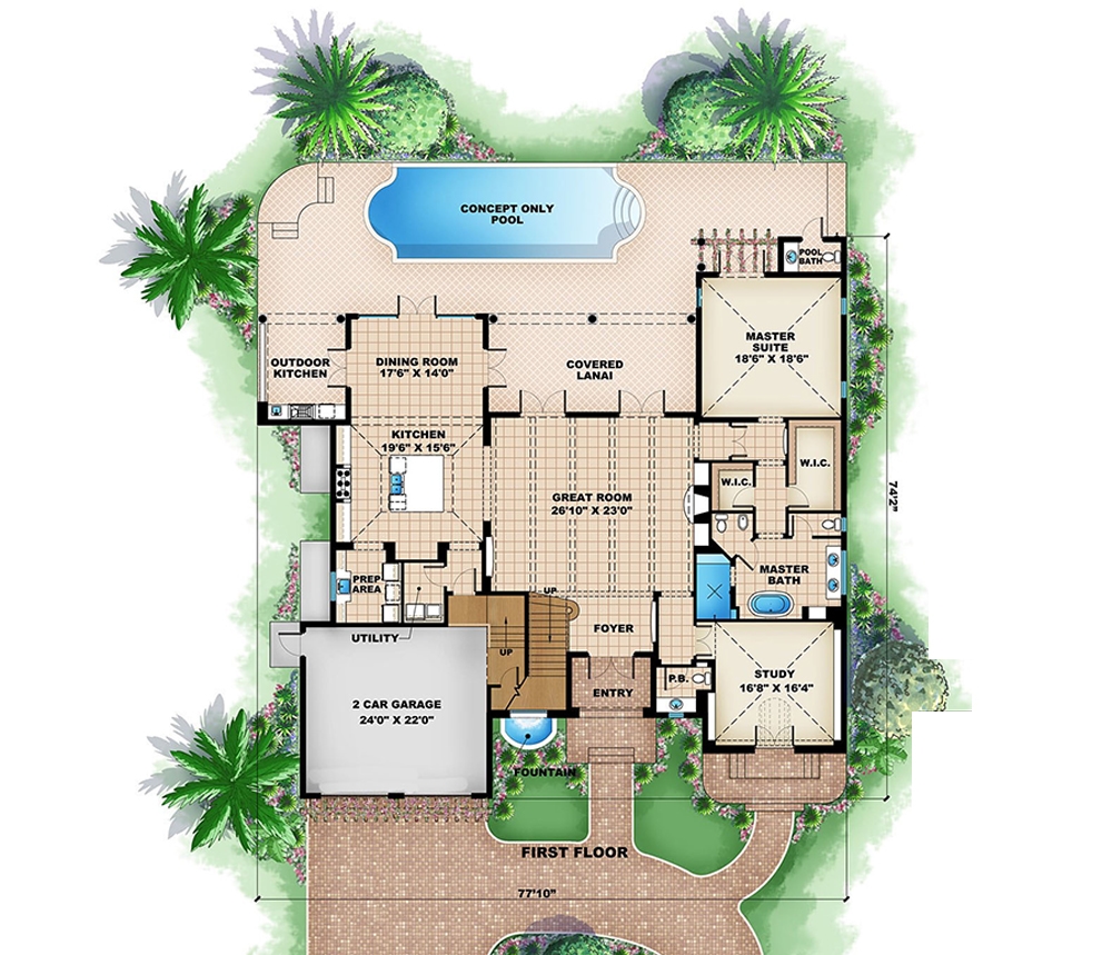 Floor Plan Main Level