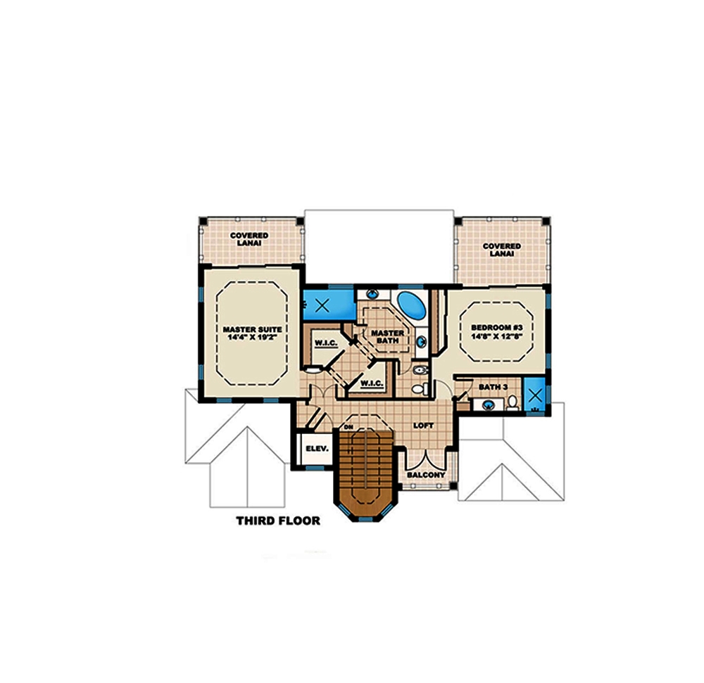 Floor Plan Third Story