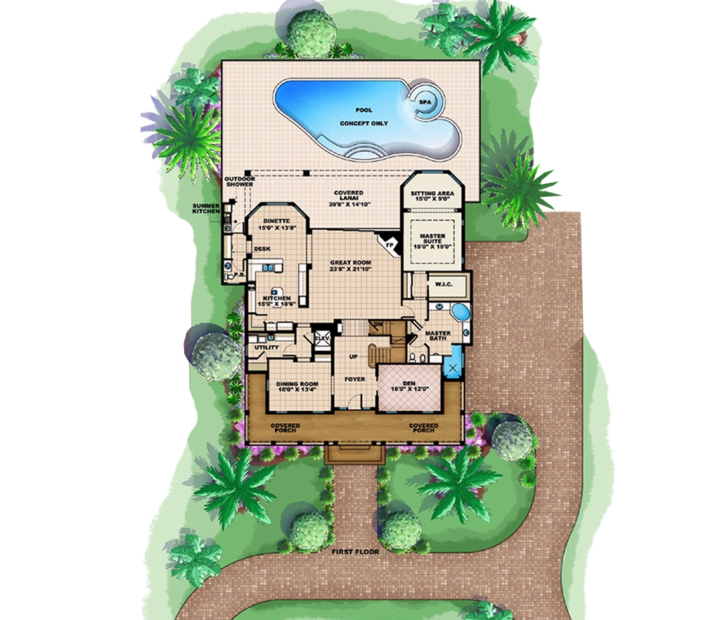 Floor Plan Main Level