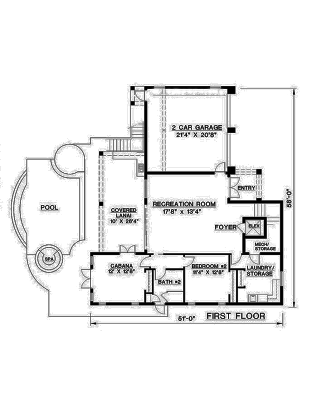 Floor Plan Main Level