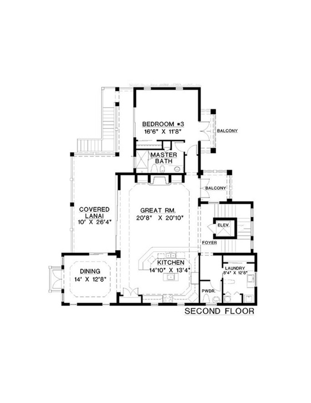 Floor Plan Upper Level