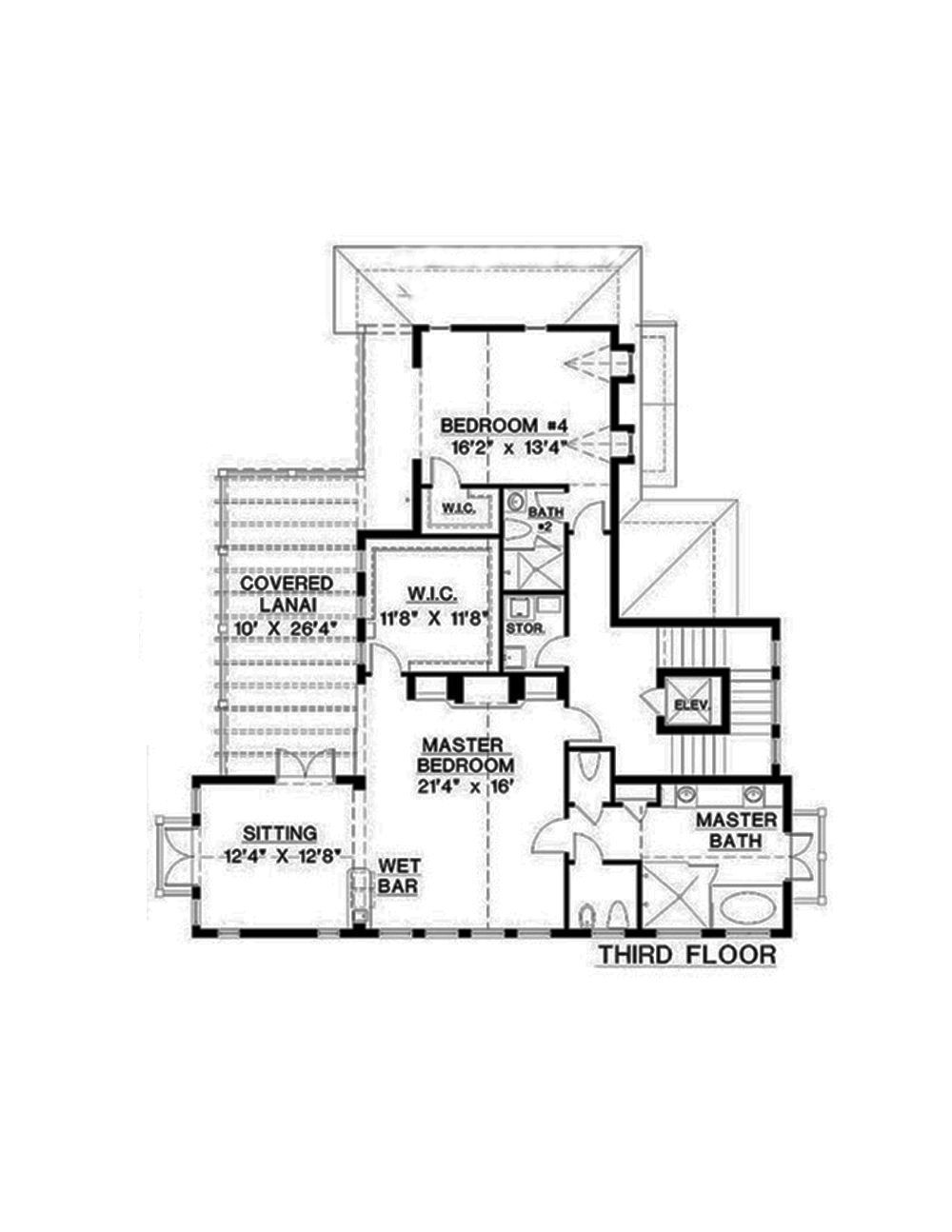 Floor Plan Third Story