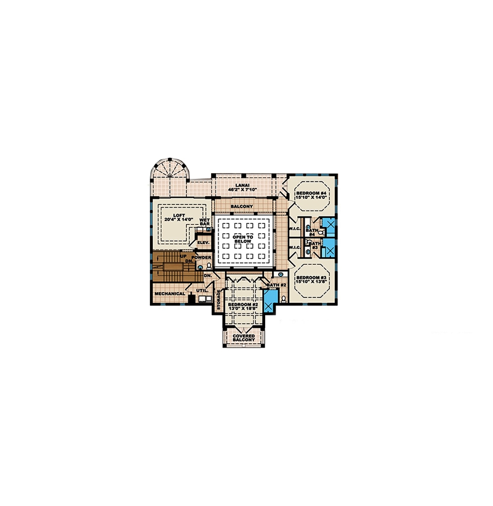 Floor Plan Third Story