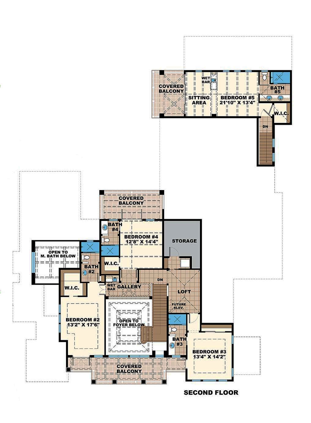 Floor Plan Upper Level