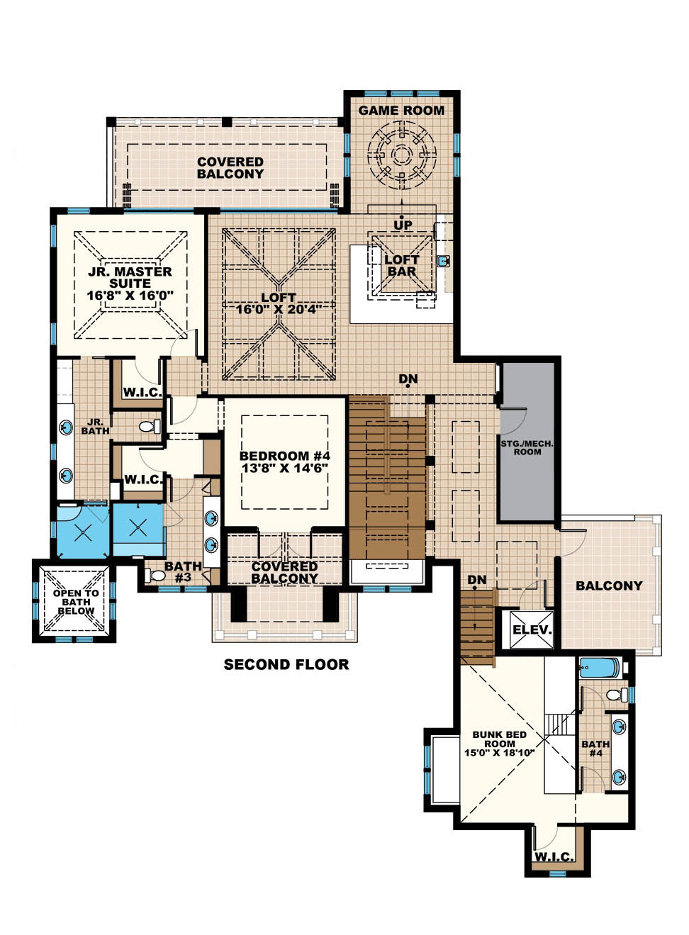 Floor Plan Upper Level