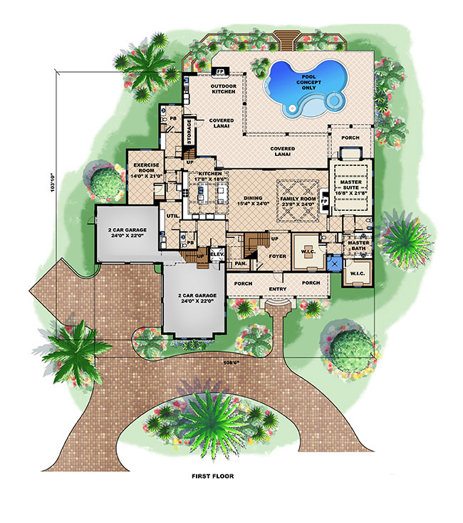 Floor Plan Main Level