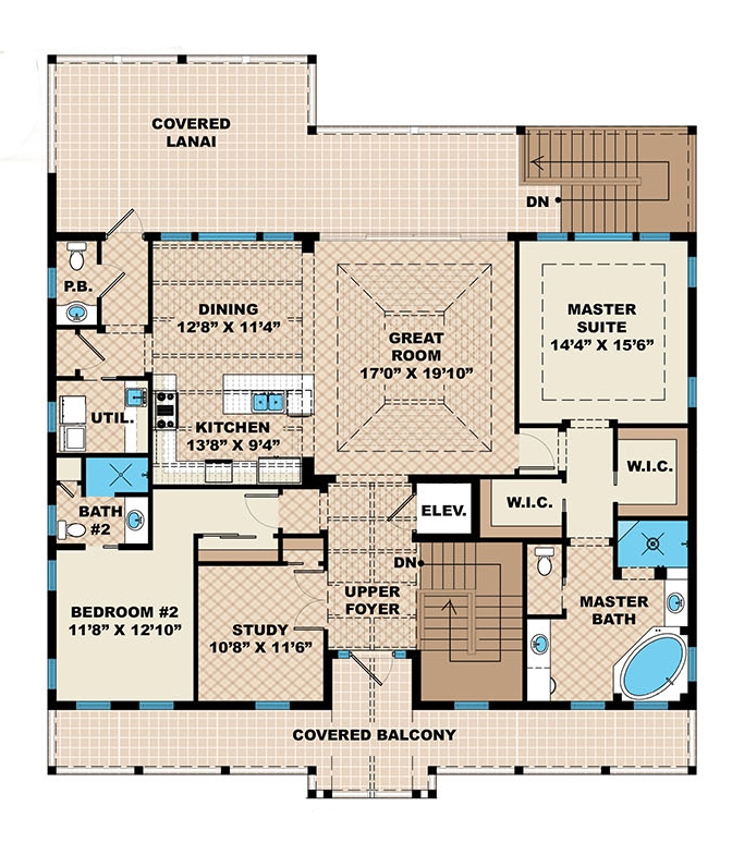 Floor Plan Upper Level