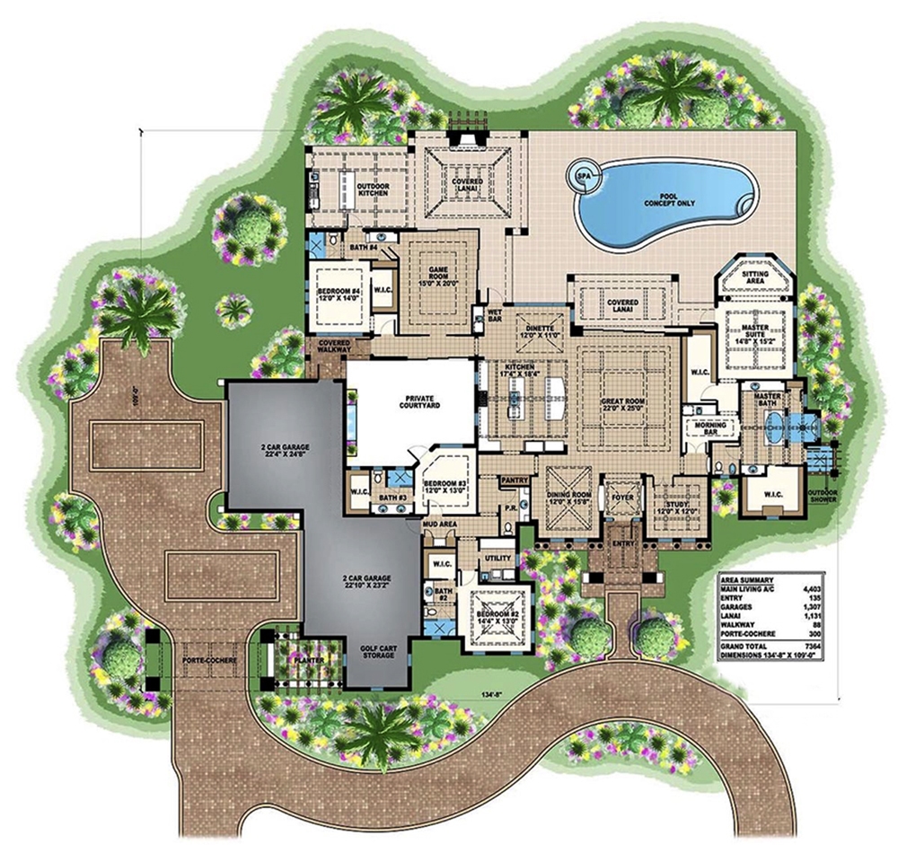 Floor Plan Main Level