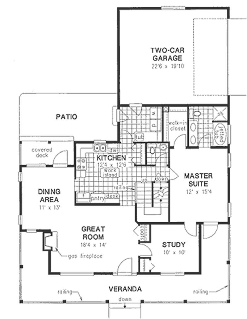 Main Elevation Floor Plan