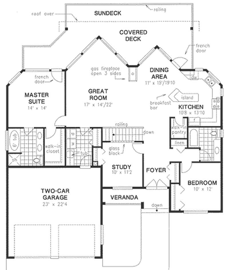 Main Elevation Floor Plan