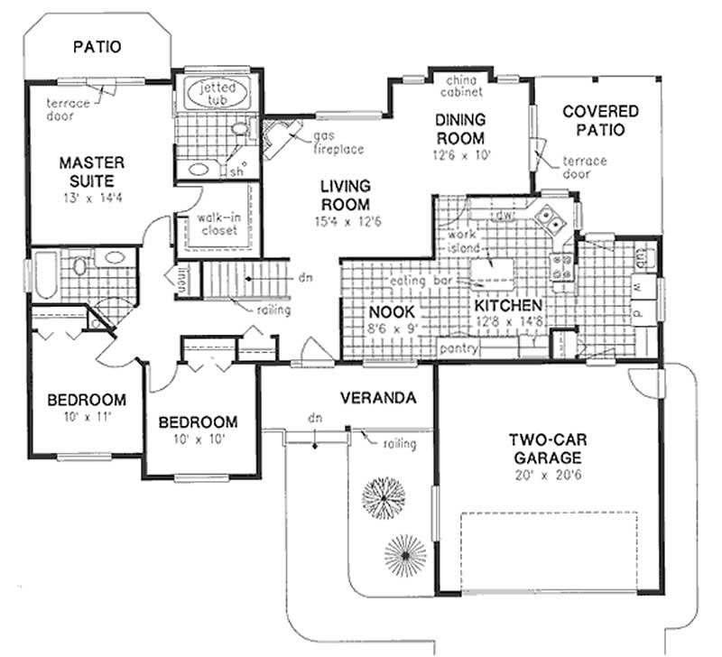 Main Elevation Floor Plan