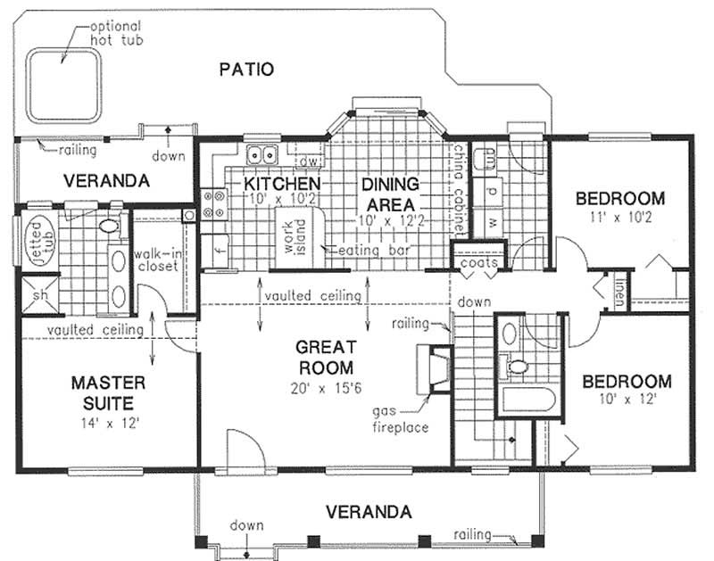 Main Elevation Floor Plan