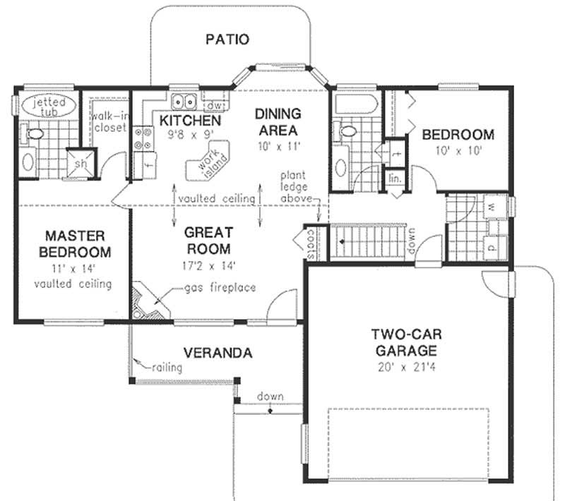 Main Elevation Floor Plan