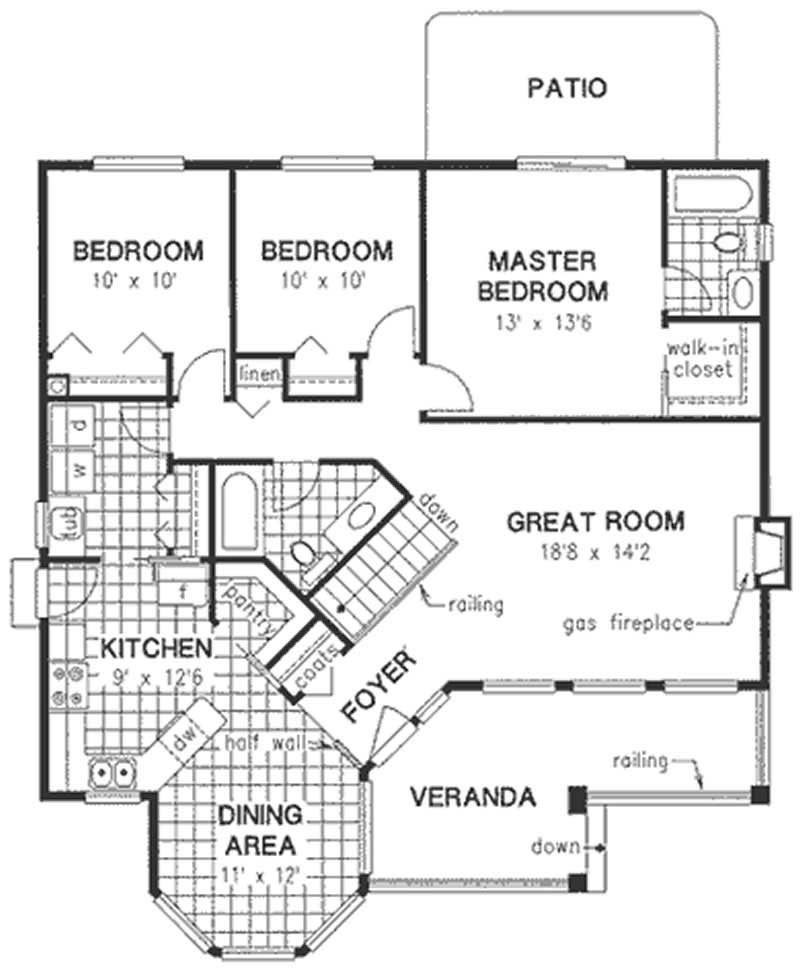 Main Elevation Floor Plan