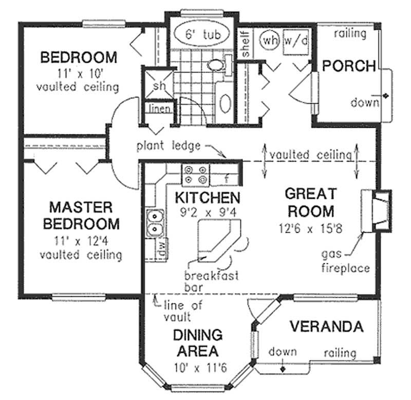 Main Elevation Floor Plan
