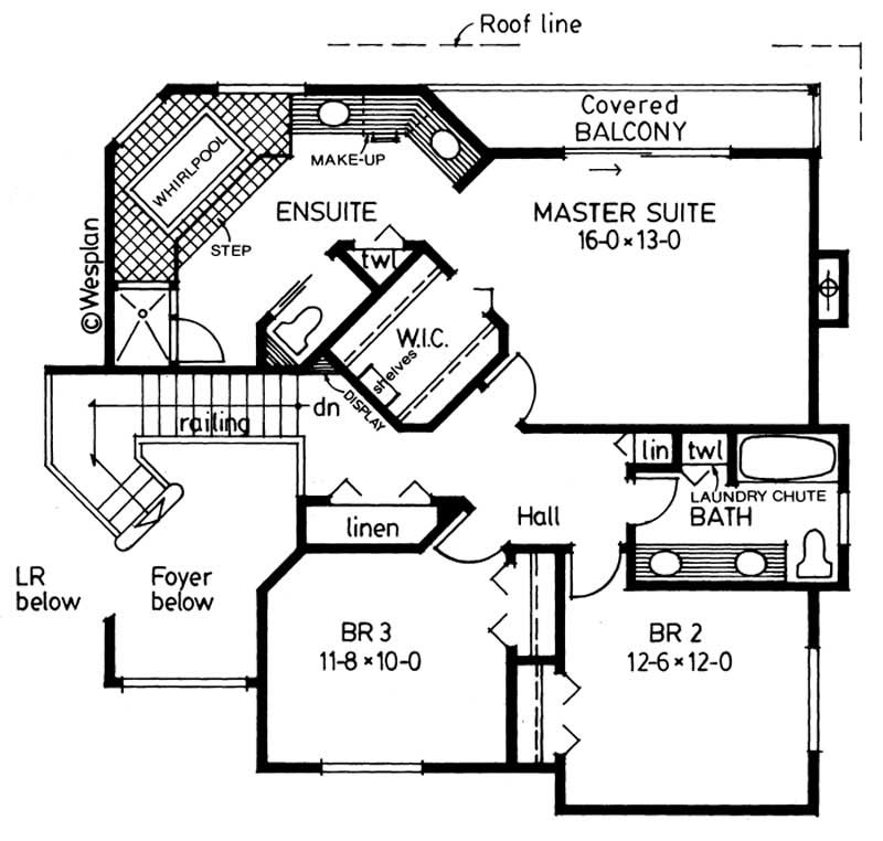 SECOND FLOOR PLAN