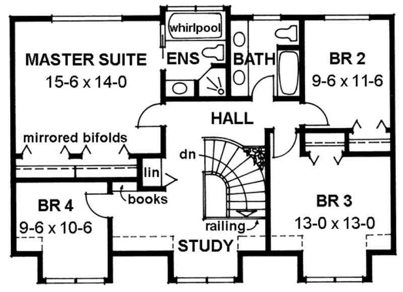 SECOND FLOOR PLAN