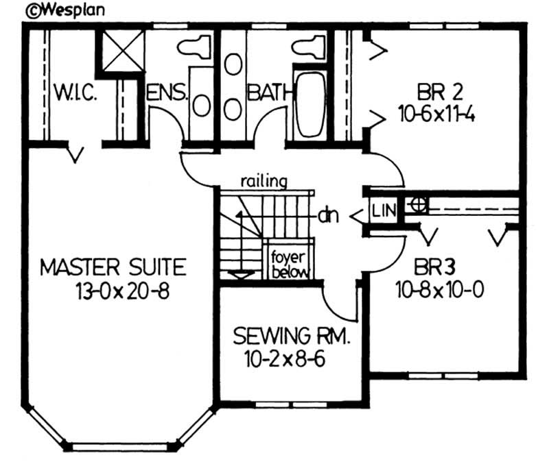 SECOND FLOOR PLAN