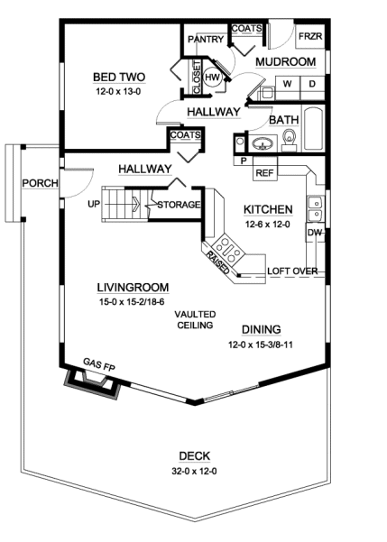 Floor Plan Main Level