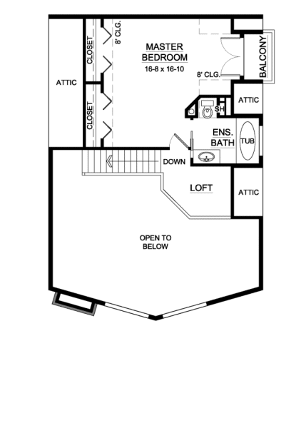 Floor Plan Upper Level