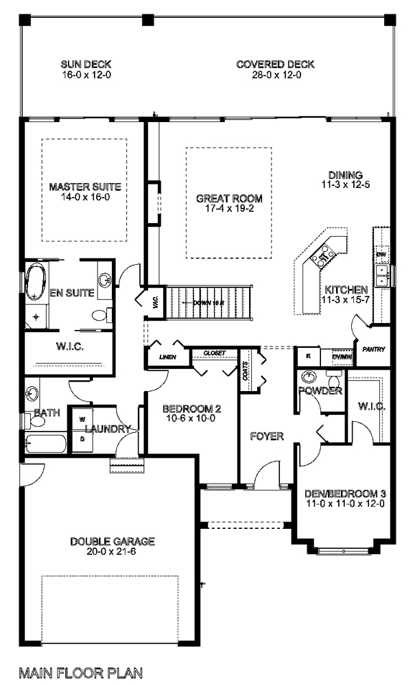 Floor Plan Main Level