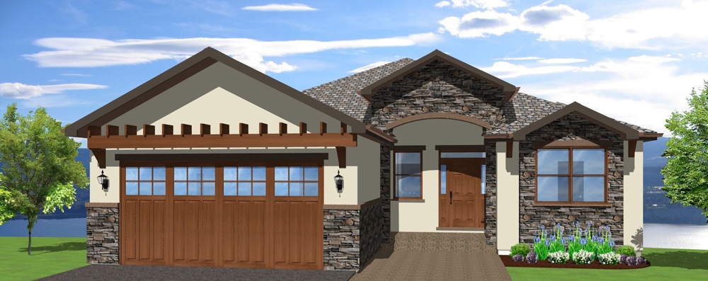 5-Bedroom, 3850 Sq Ft Mediterranean Home Plan - 177-1041 - Main Exterior