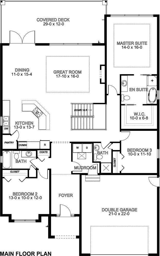 Floor Plan Main Level