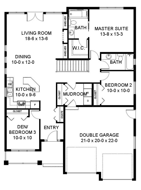 Floor Plan Main Level