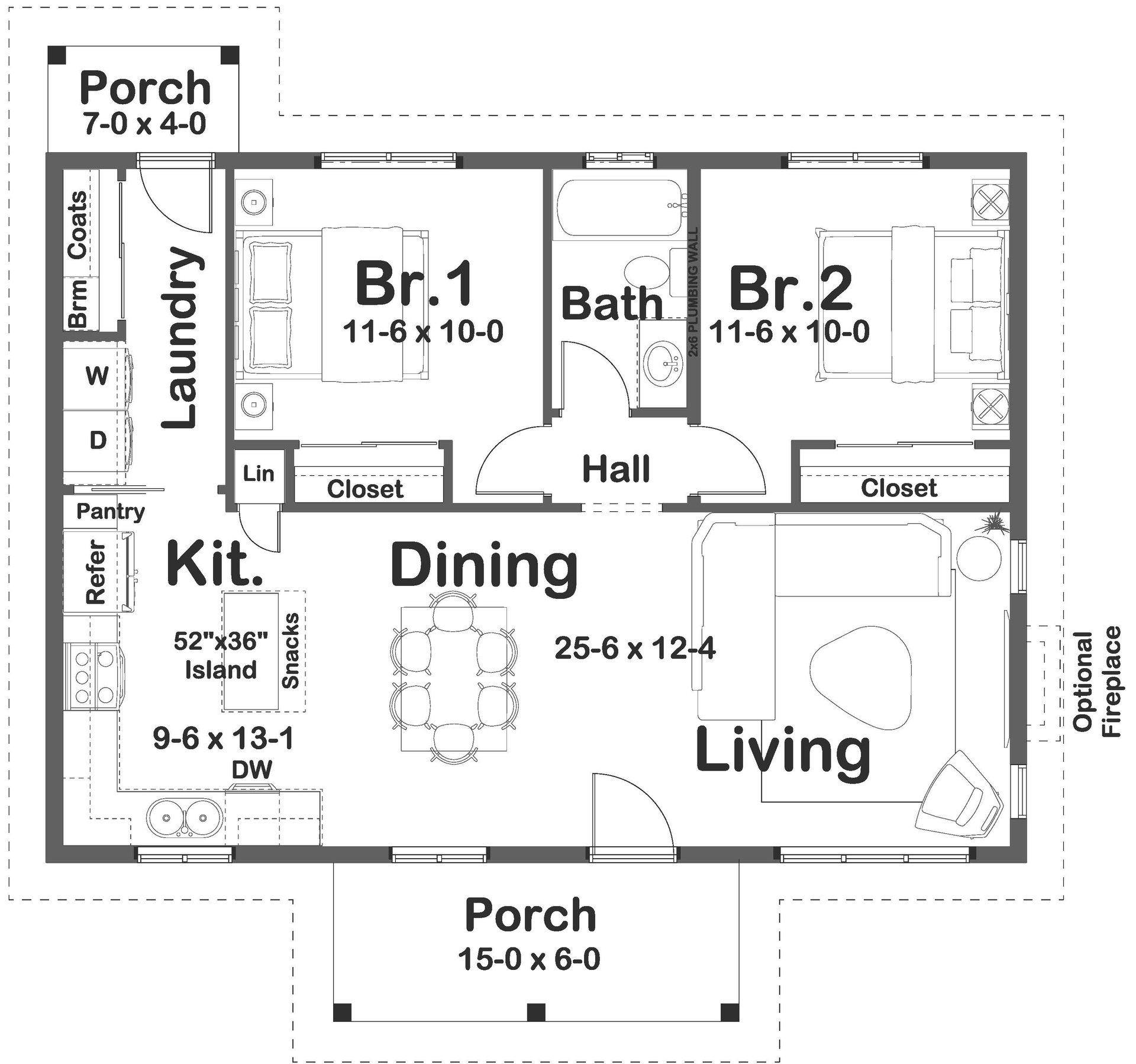 Floor Plan First Story